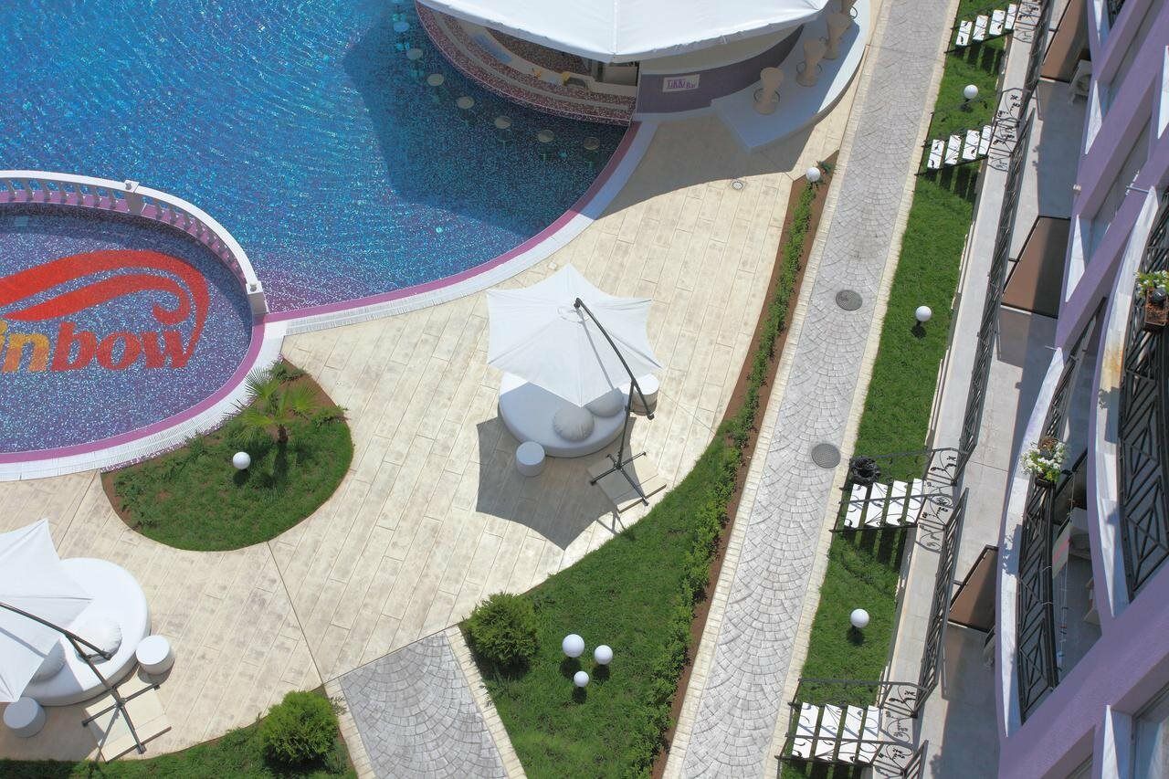 Hotel Rainbow 3 Resort Club Солнечный берег Экстерьер фото